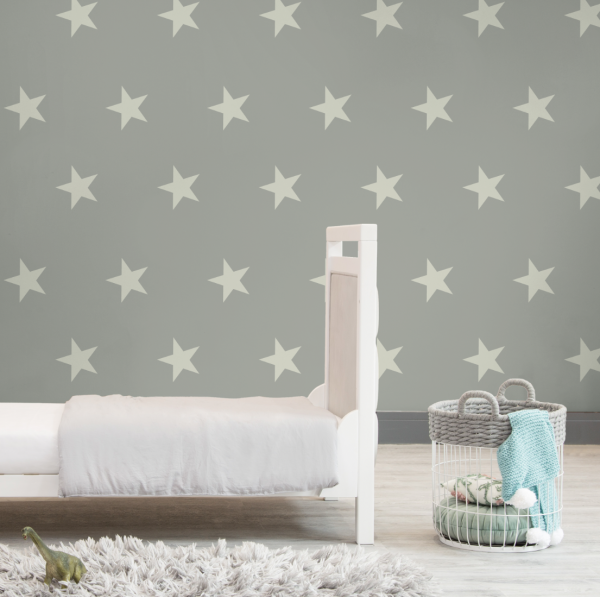Estrellas sobre gris