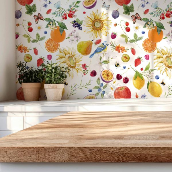 Fruits and flowers